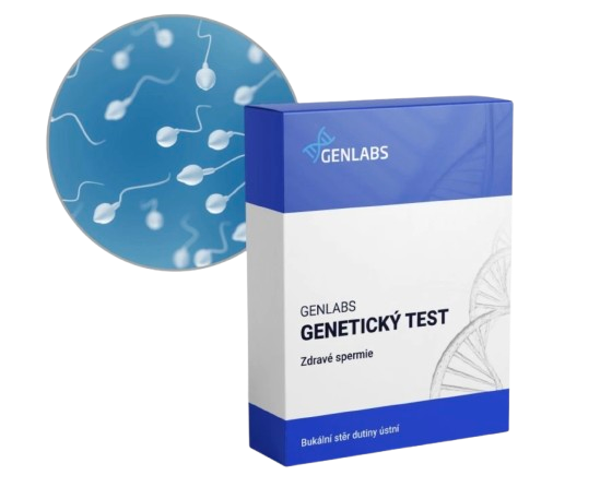 1x Zdravé spermie (MTHFR 677, MTHFR 1298, MTRR a MTR)