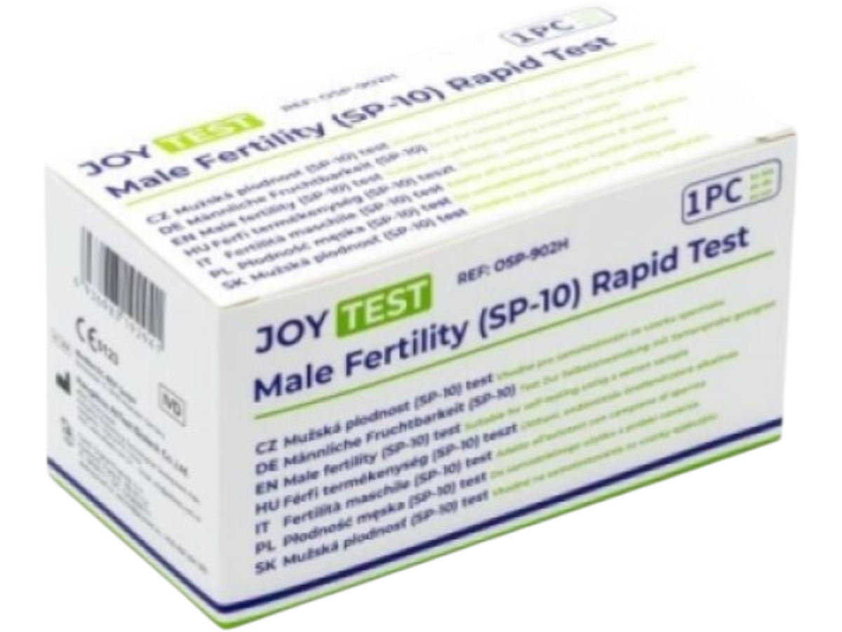 1x Mužská plodnost (SP-10) test ze spermatu