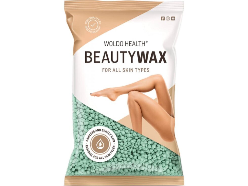 WoldoHealth® Depilační vosk zrnka Aloe vera, 800g