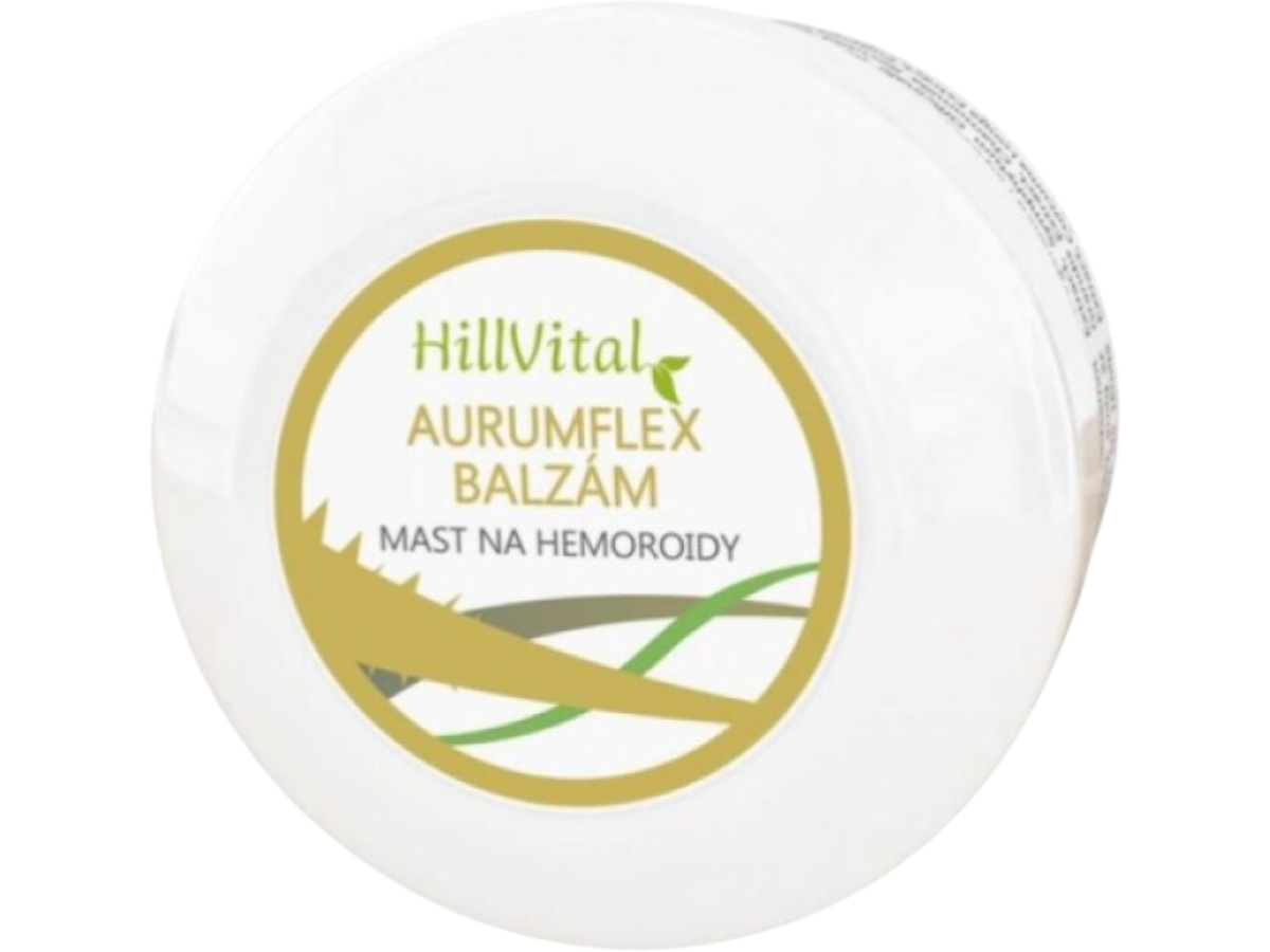 HillVital Aurumflex balzám na hemeroidy, 50ml