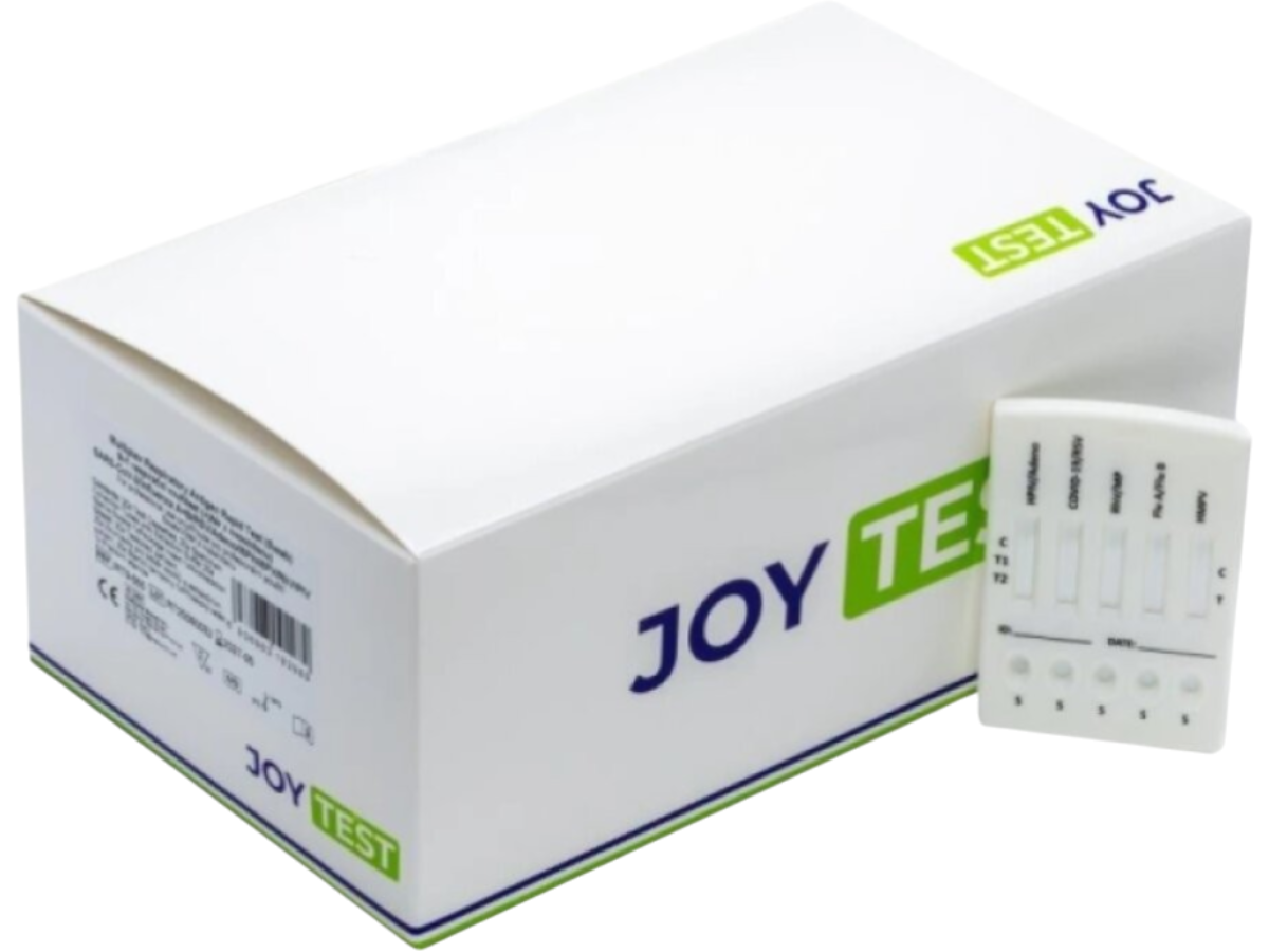 20x 9v1 respirační Multi test pro detekci devíti respiračních patogenů z nosohltanu