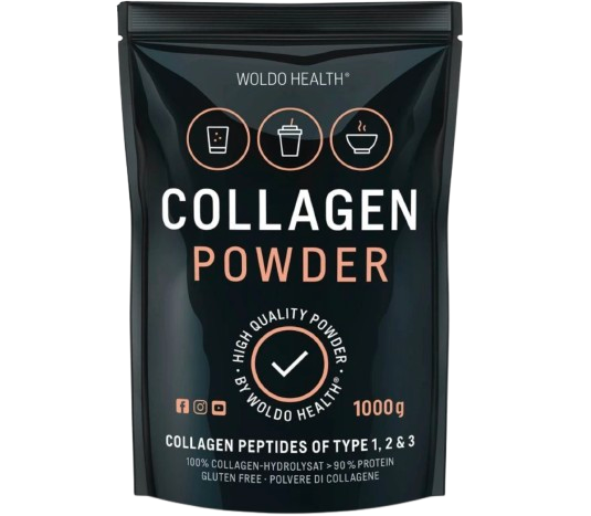 WoldoHealth 100% Hovězí collagen, 1kg