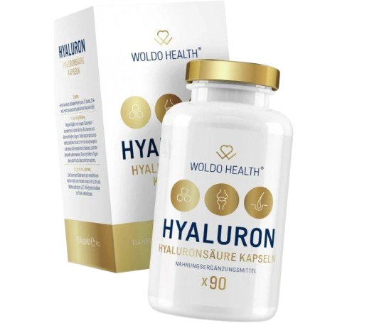 WoldoHealth® ® Hyaluronová kyselina (3x90 kapslí)