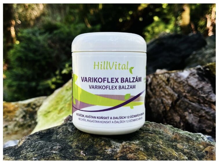 HillVital Varikoflex balzám, na křečové žíly, 2x250ml