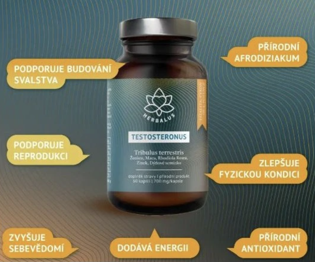 Herbalus Testosteronus, 60 kapslí