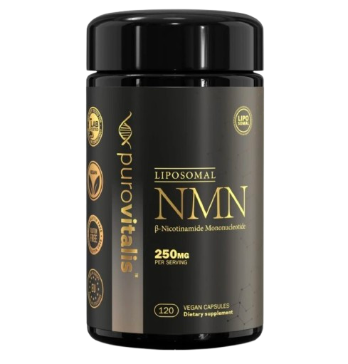 Purovitalis Liposomální NMN - Nikotinamid mononukleotid, 120 kapslí