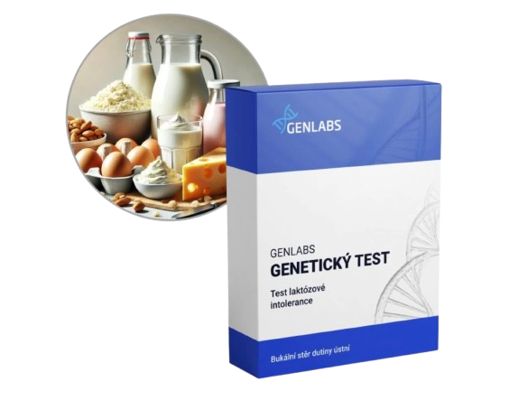 1x Laktózové intolerance (MCM6 C13910T)