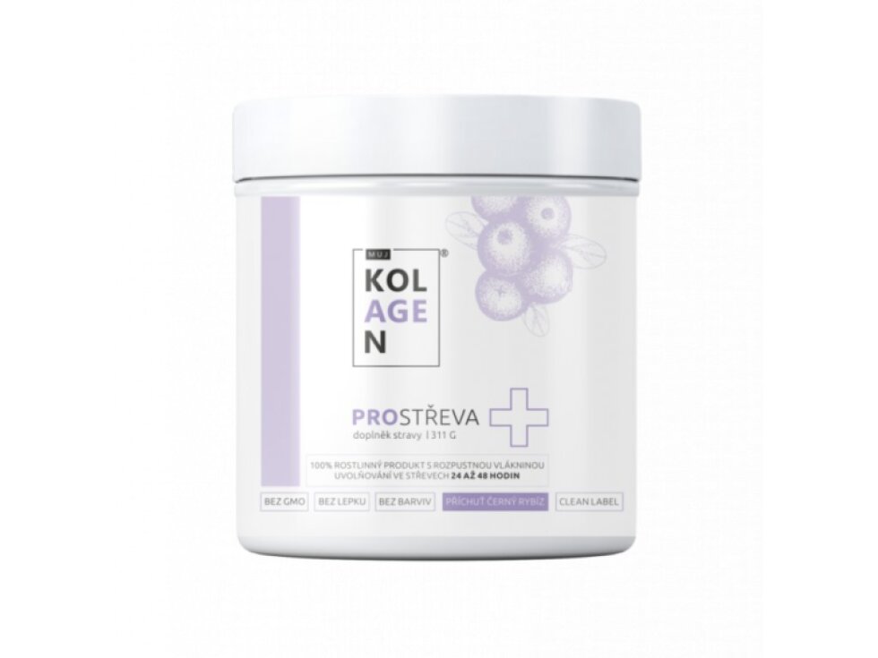 MujKolagen PROSTŘEVA + Černý rybíz, 311g