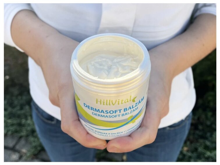 HillVital Dermasoft balzám, na kožní problémy, 250 ml