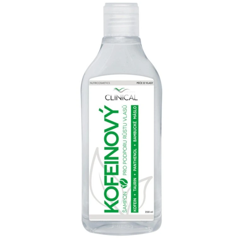 Clinical Kofeinový šampon pro podporu růstu vlasů, 250ml