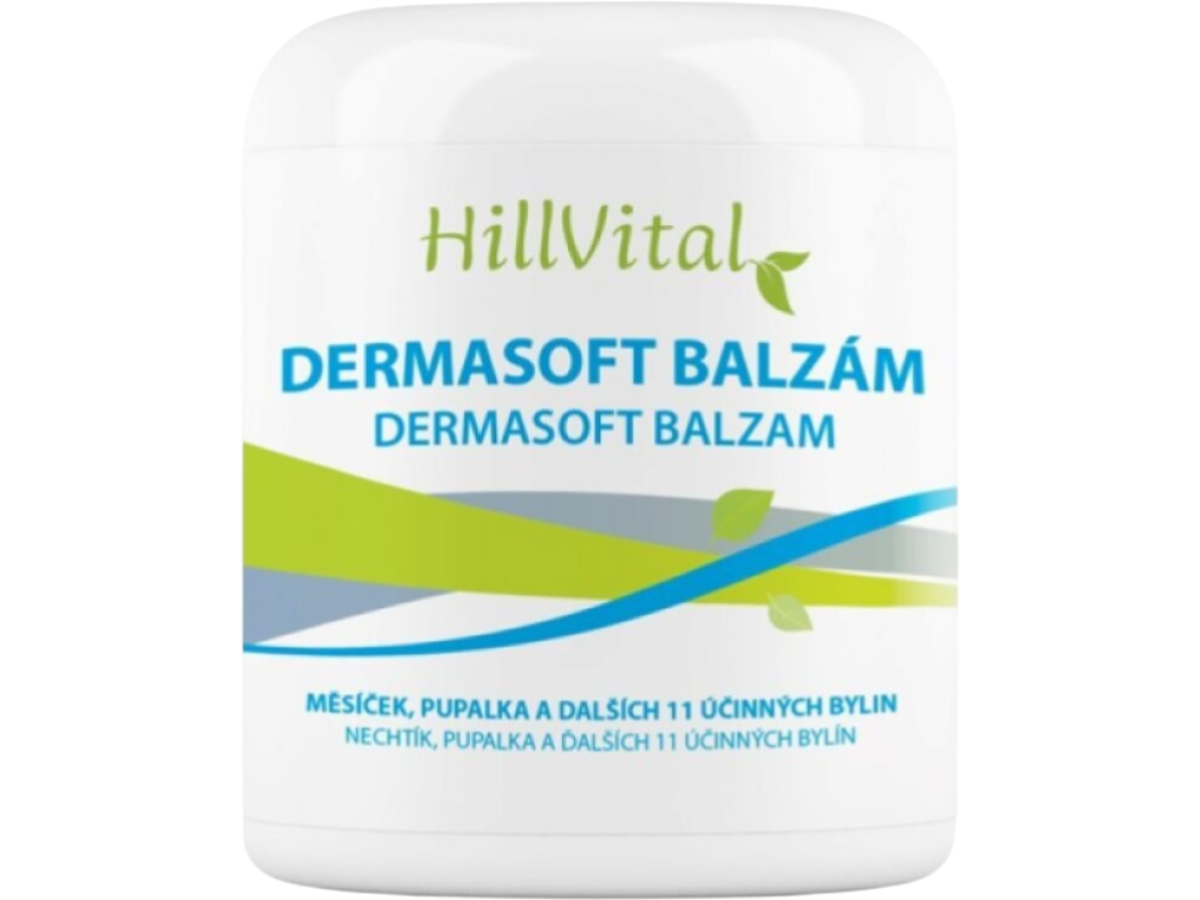 HillVital Dermasoft balzám, na kožní problémy, 250 ml