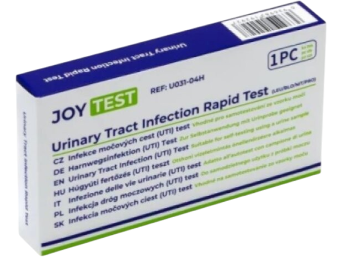 1x test na infekci močových cest (UTI) z moči