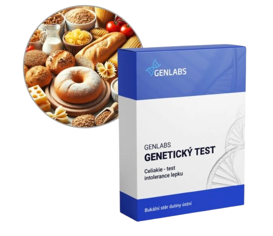 1x Celiakie Intolerance lepku (HLA DQ2.2/DQ2.5/DQ8)