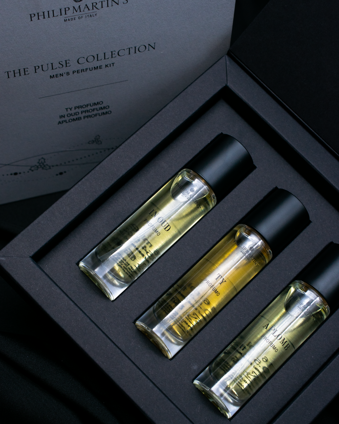 THE PULSE COLLECTION Pánská sada parfémů, které zanechávají stopu