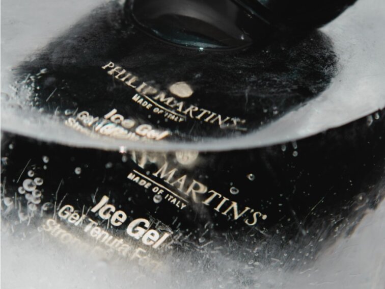 ICE GEL extra silný rychleschnoucí modelovací gel na vlasy