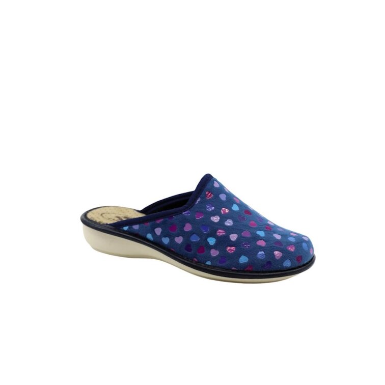 dámske papuče Santé LX pomino blue