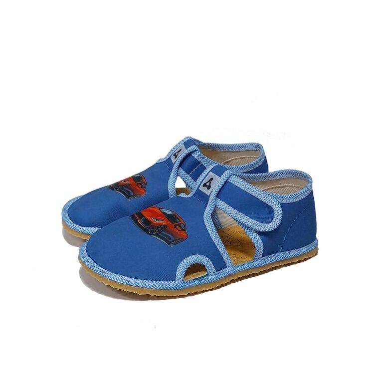 detské barefootové papučky ANTAL rascal CAR