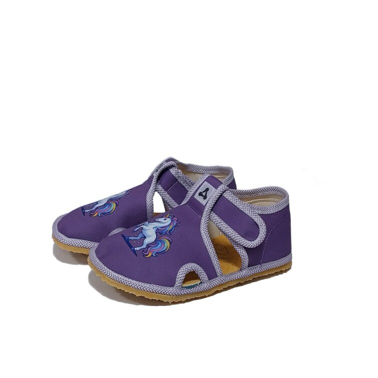 detské barefootové papučky ANTAL rascal UNICORN