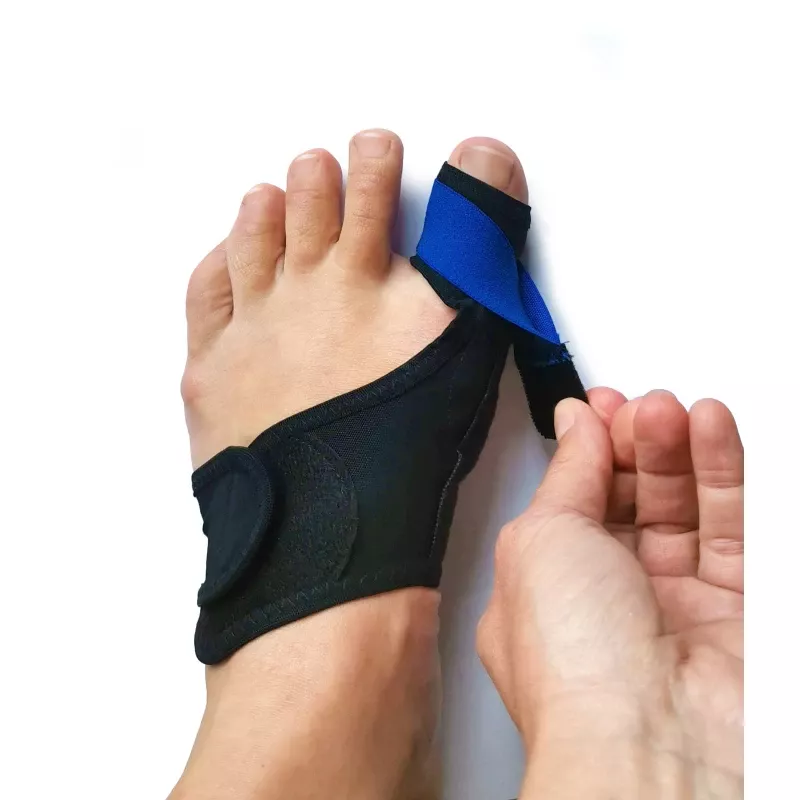 SV028 bandáž hallux valgus s gélovým chráničom palca