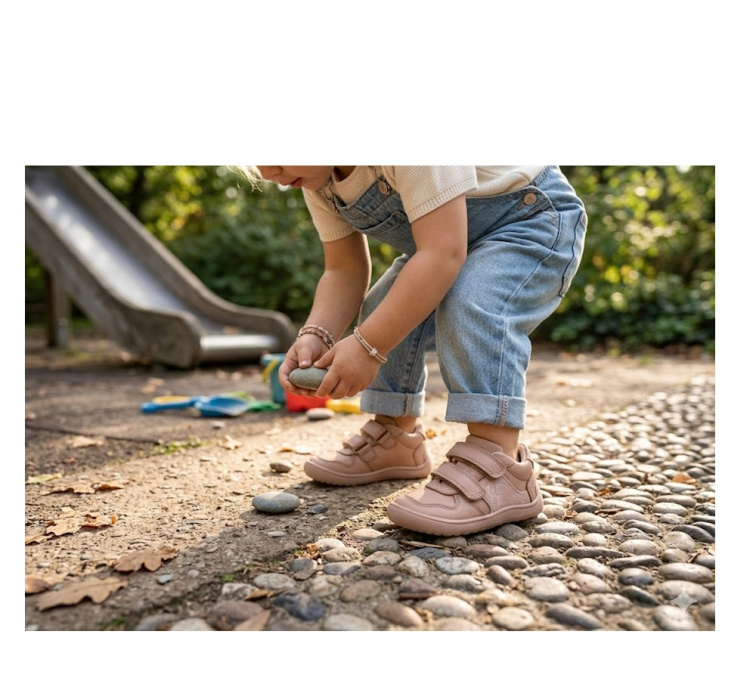 Protetika PERLA nude detská barefootová obuv