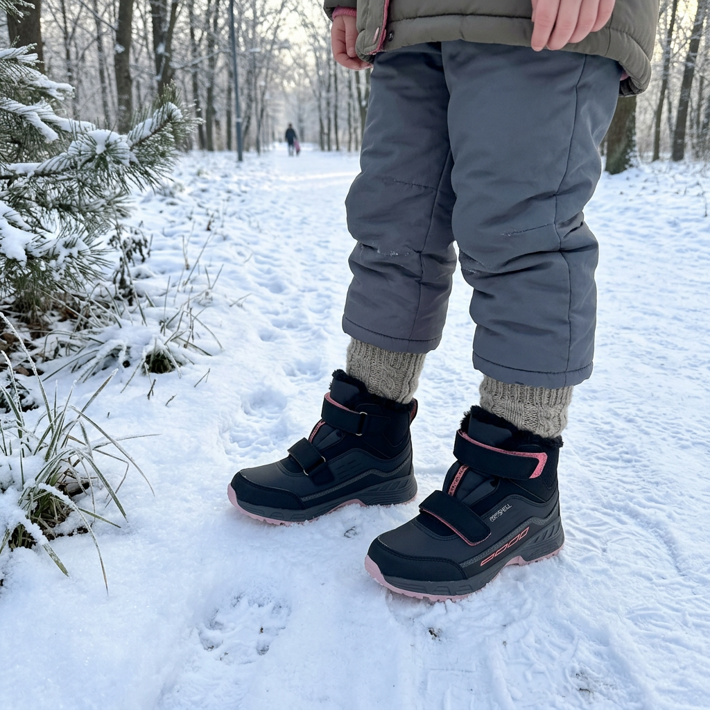 Alpinex detská zimná softshellová obuv 224025