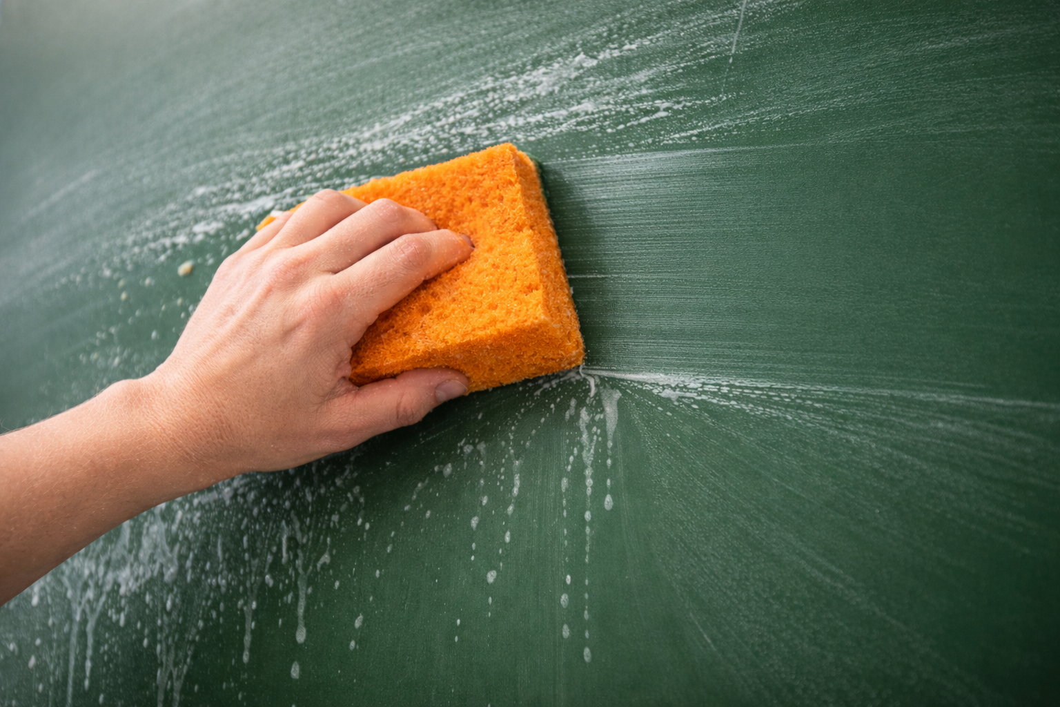 Jak správně čistit a udržovat školní tabule, aby se dobře mazaly i po letech
