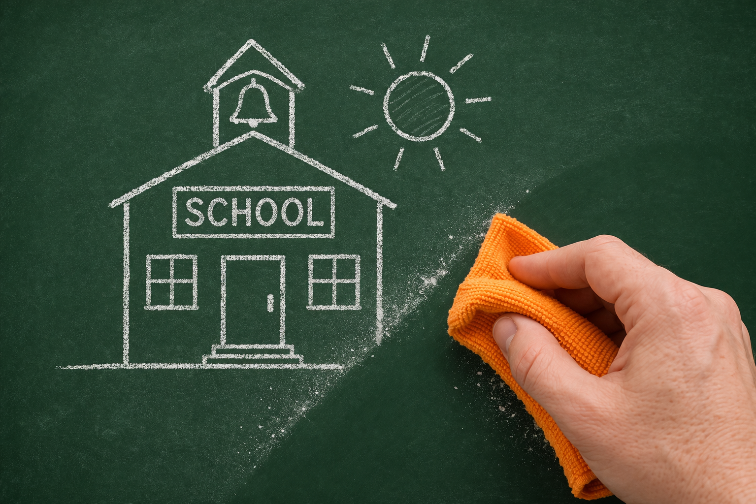 Jak správně čistit a udržovat školní tabule, aby se dobře mazaly i po letech