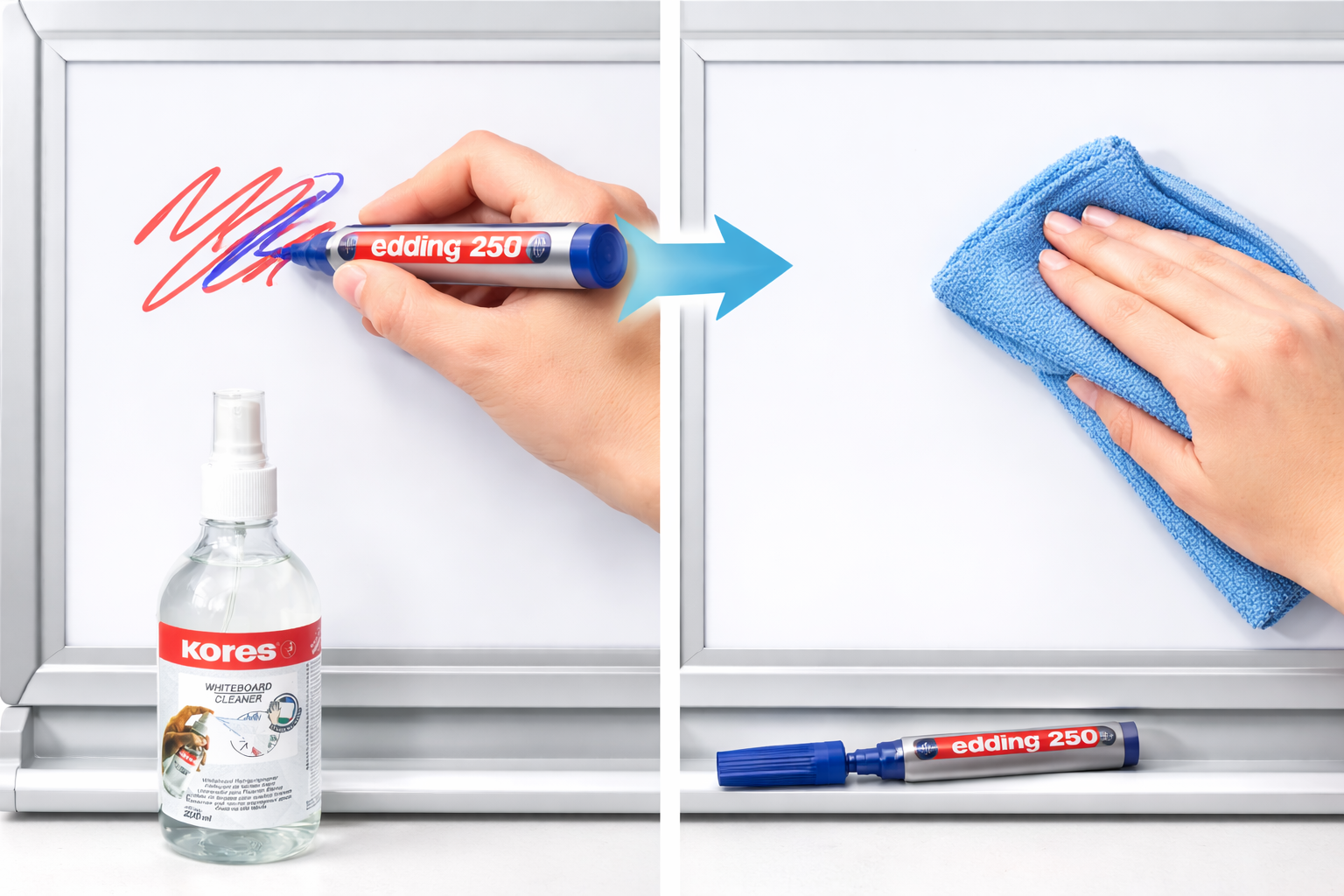 Jak správně čistit a udržovat školní tabule, aby se dobře mazaly i po letech