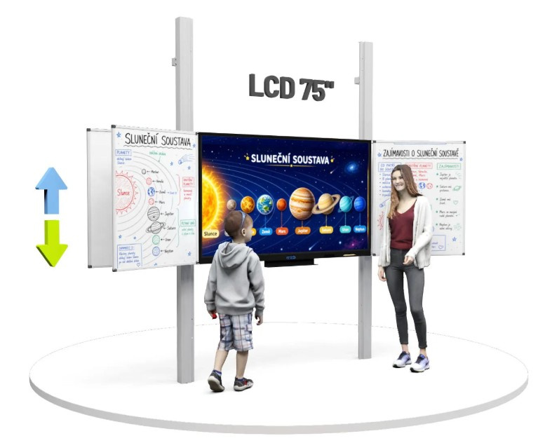 Dotykový displej Legamaster Evolve Pro (55" - 98")