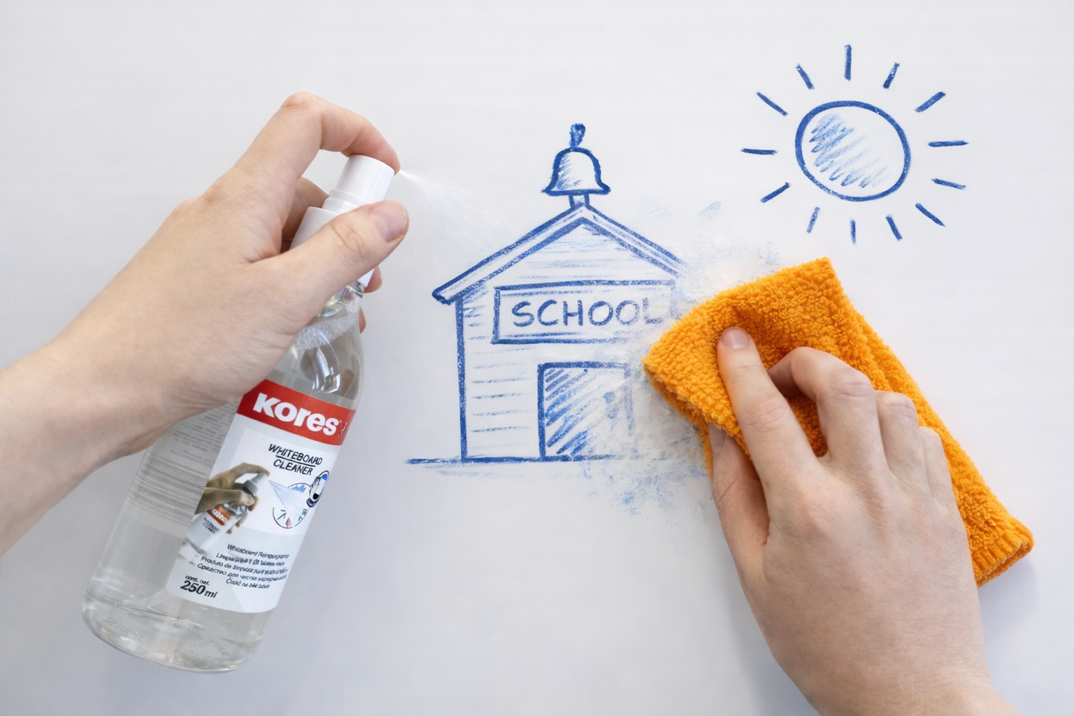 Jak správně čistit a udržovat školní tabule, aby se dobře mazaly i po letech