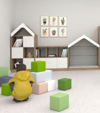 Sada pěnových kostek CUBE