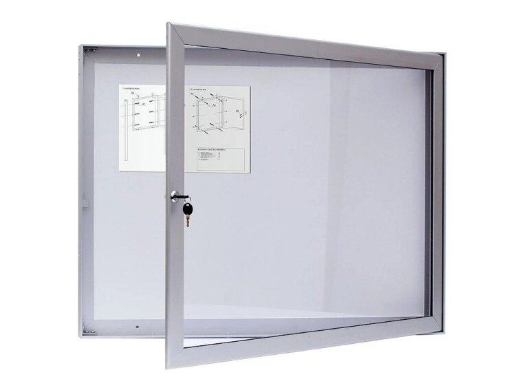 Jednokřídlá venkovní magnetická vitrína M40