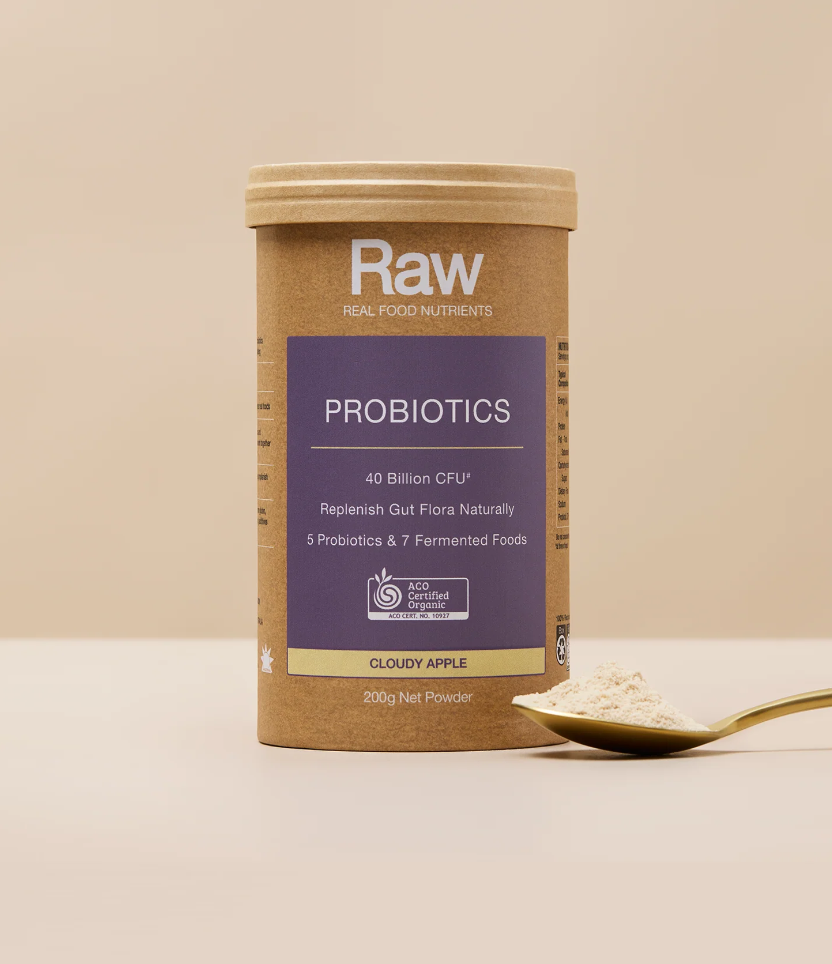 Raw real food nutrients – Organic Probiotics