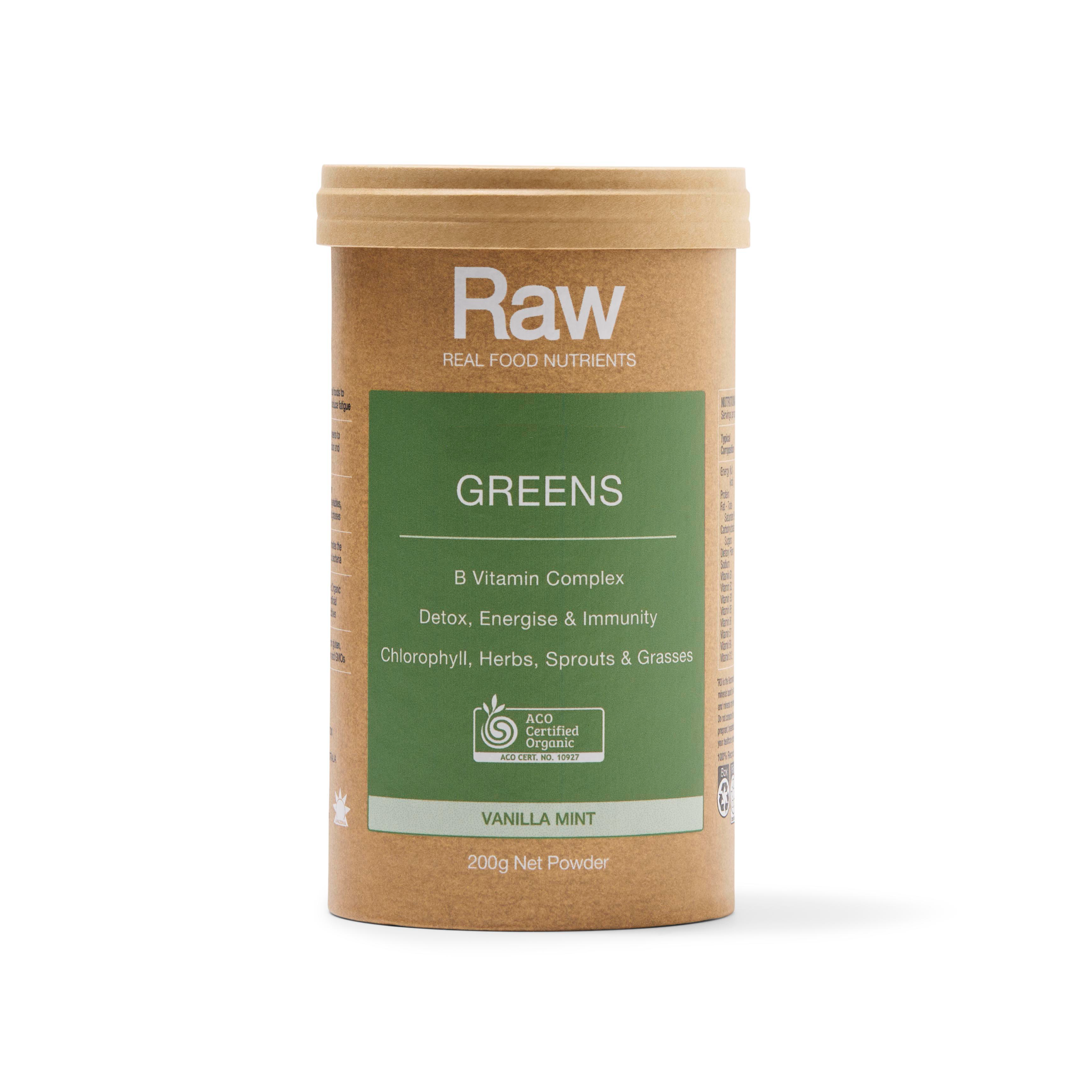 Raw Real Food Nutrients – Greens