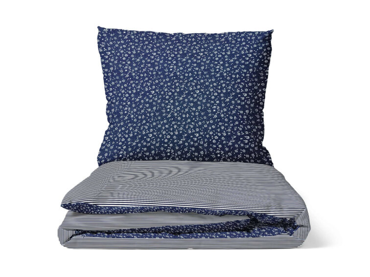 Bavlněné povlečení Venkovský sen - modré