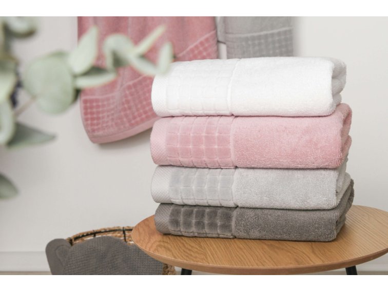 Ručníky a osušky CASA VIVA - starorůžová - GOTS