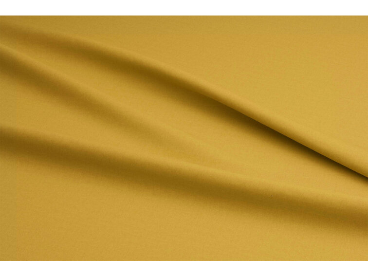 Bavlněné povlečení Jednobarevné perkálové - medově žluté 2