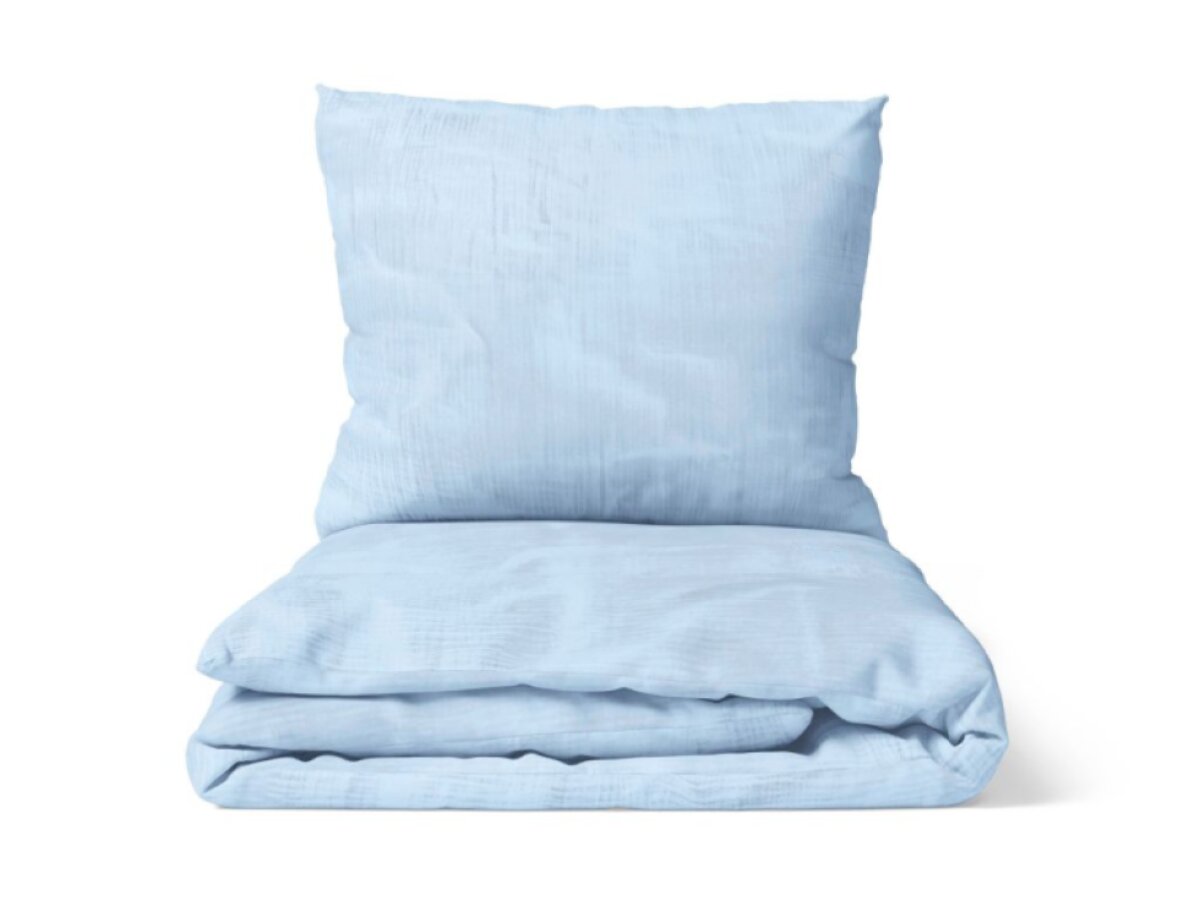 Mušelínové povlečení Sky blue