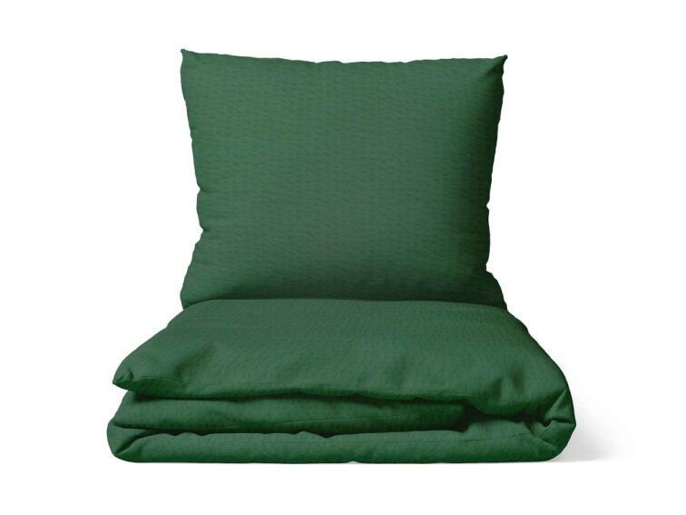 Krepové povlečení Jednobarevné - zelené