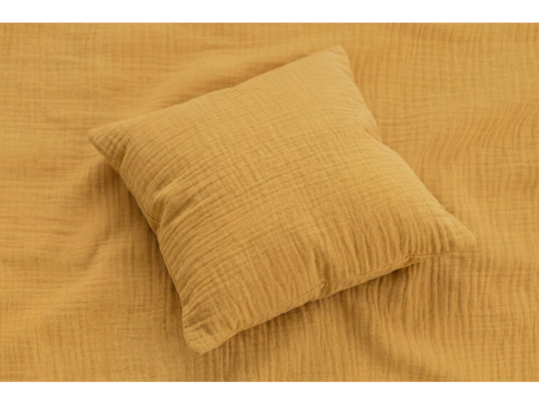 Celoroční mušelínový povlak na polštářek Honey
