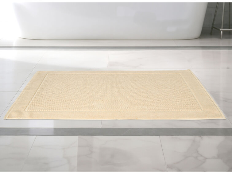 Koupelnová předložka CASA PURA - smetanová - GOTS