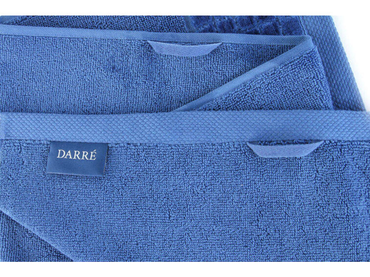 Ručníky a osušky CASA VIVA - královská modrá - GOTS