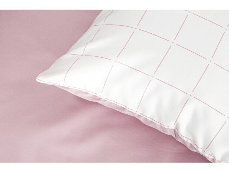 Saténový povlak na polštář Royal Dream - soft pink