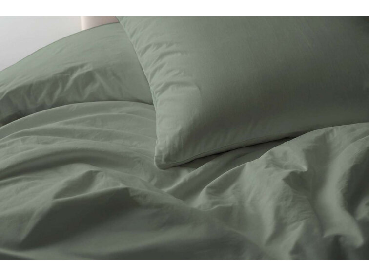 Bavlněné povlečení Jednobarevné perkálové - olivové