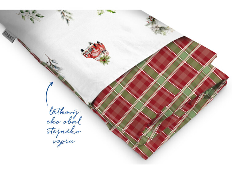 Bavlněné povlečení Vánoční jízda - duo