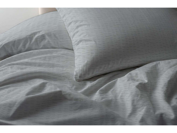 Krepové povlečení Jednobarevné - světle šedé