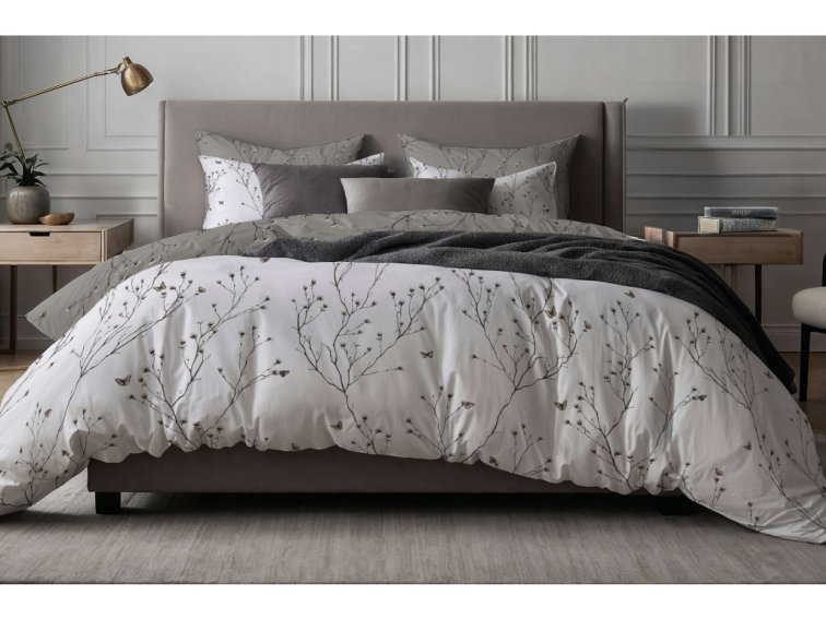 Bavlněné povlečení Půvabné větvičky - duo