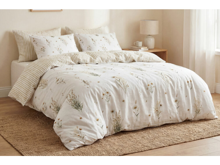 Bavlněné povlečení Polní kvítí