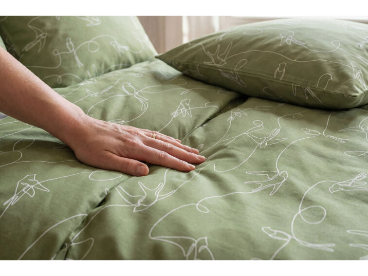 Bavlněné povlečení Vlaštovky v letu