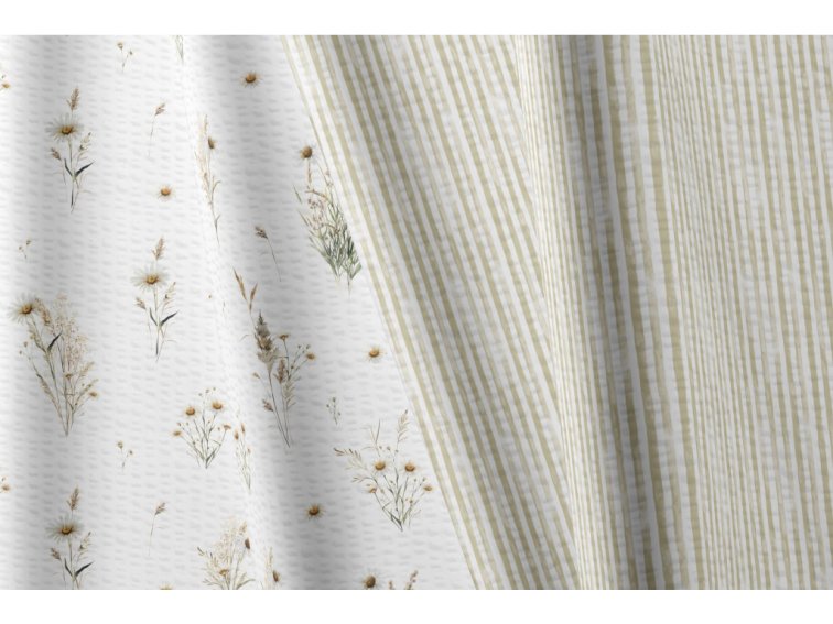 Krepové povlečení Polní kvítí